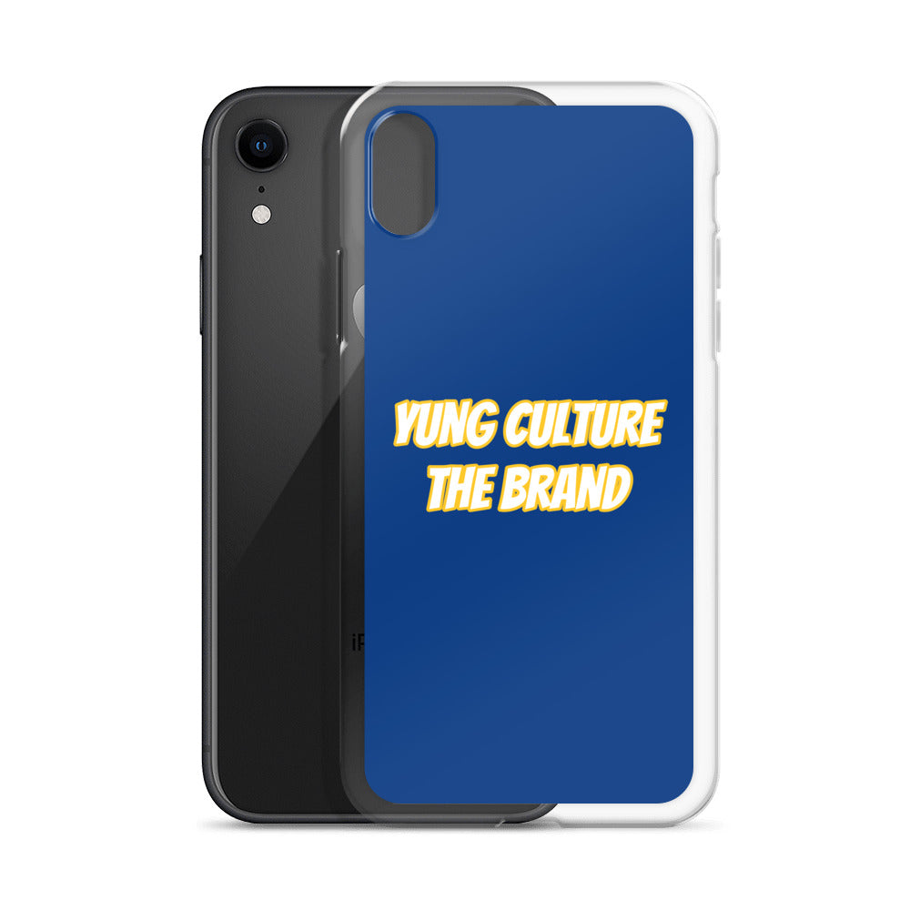 Yung Culture The Brand - Clear Case for iPhone® (Dark Cerulean)