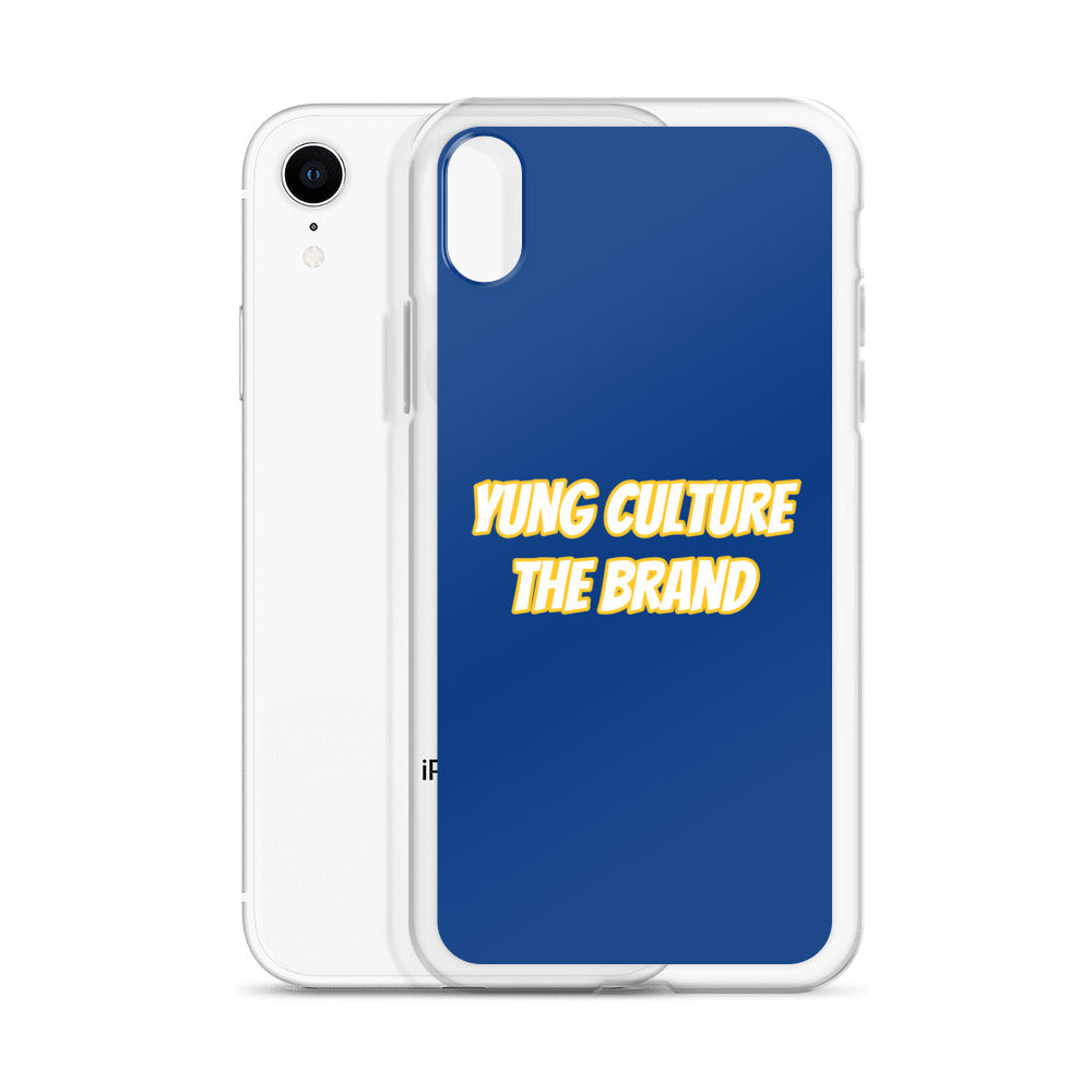 Yung Culture The Brand - Clear Case for iPhone® (Dark Cerulean)