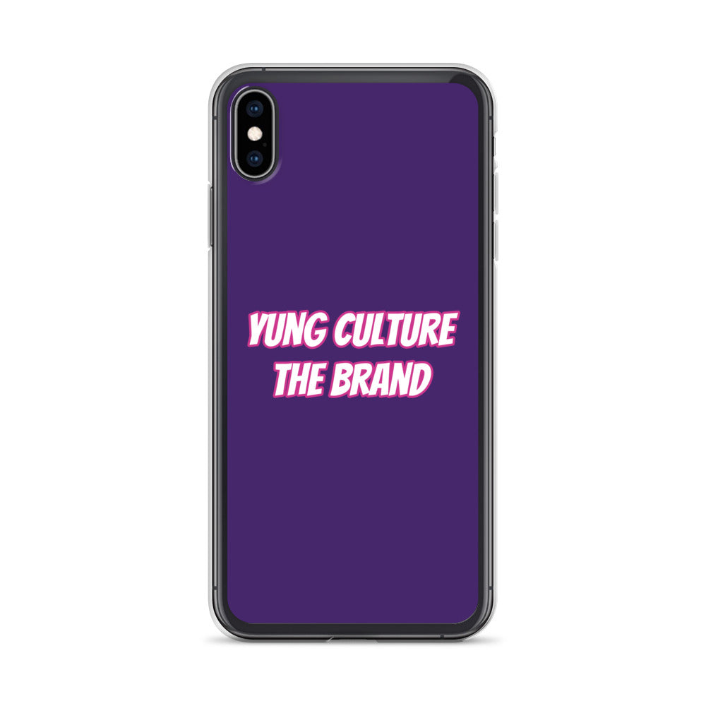 Yung Culture The Brand - Clear Case for iPhone® (Purple)