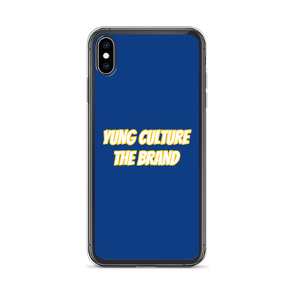 Yung Culture The Brand - Clear Case for iPhone® (Dark Cerulean)