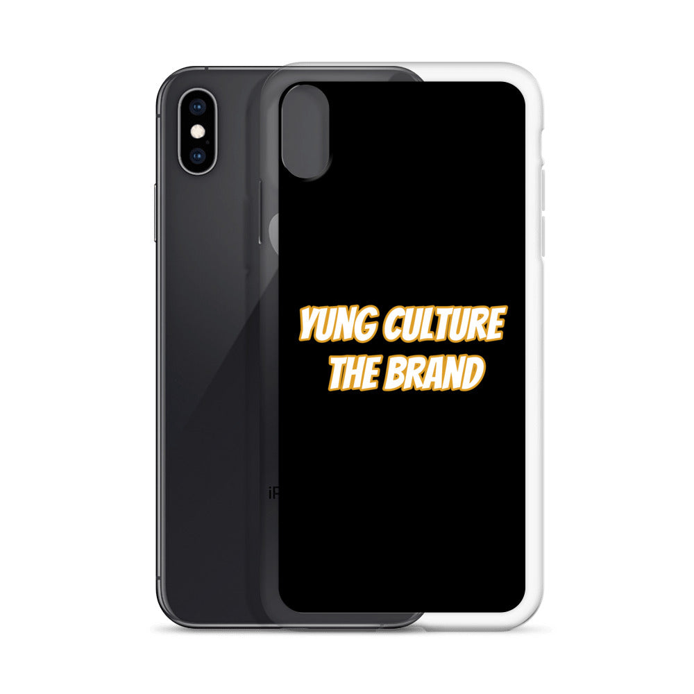 Yung Culture The Brand - Clear Case for iPhone® (Black)