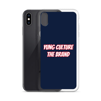 Yung Culture The Brand - Clear Case for iPhone® (Navy)