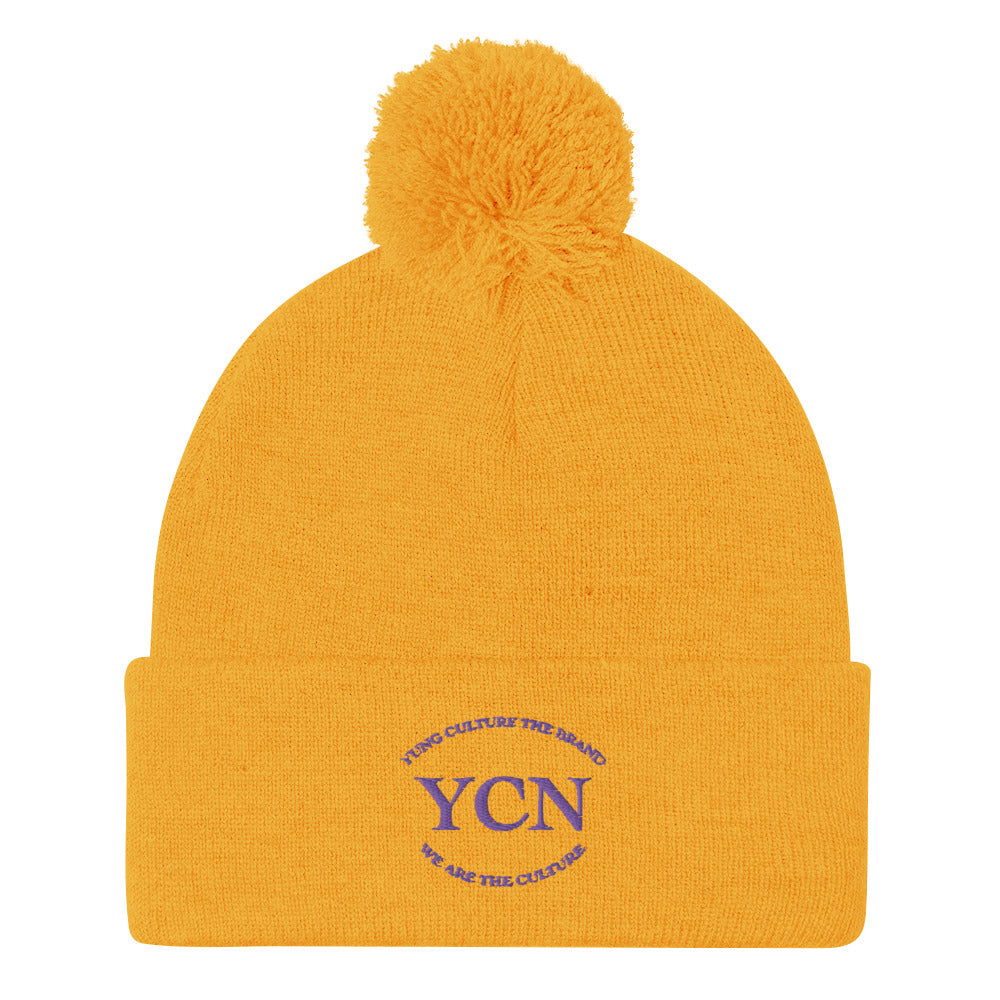 YCN - Pom-Pom Beanie (Gold)