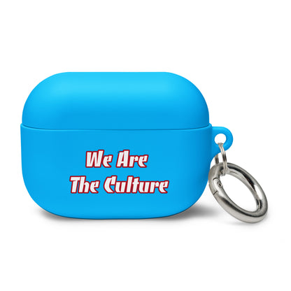 We Are The Culture - Rubber Case for AirPods® (Sky Blue)