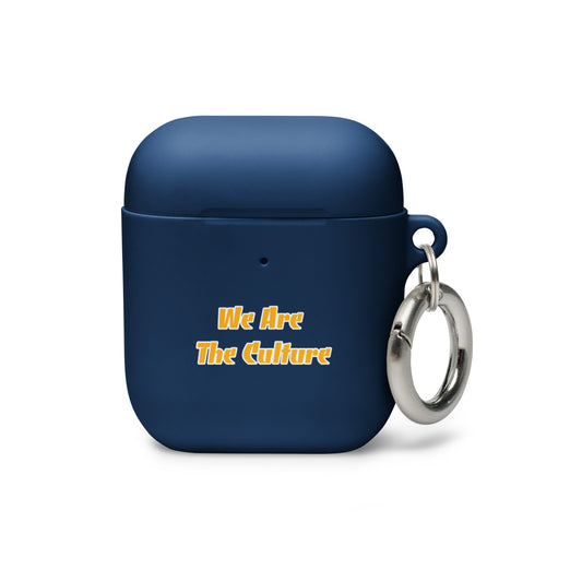 We Are The Culture - Rubber Case for AirPods® (Navy)