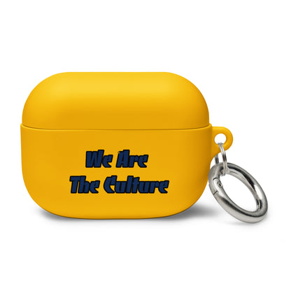 We Are The Culture - Rubber Case for AirPods® (Yellow)