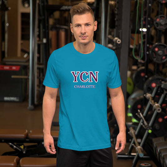 "YCN Charlotte" (Aqua) T-shirt