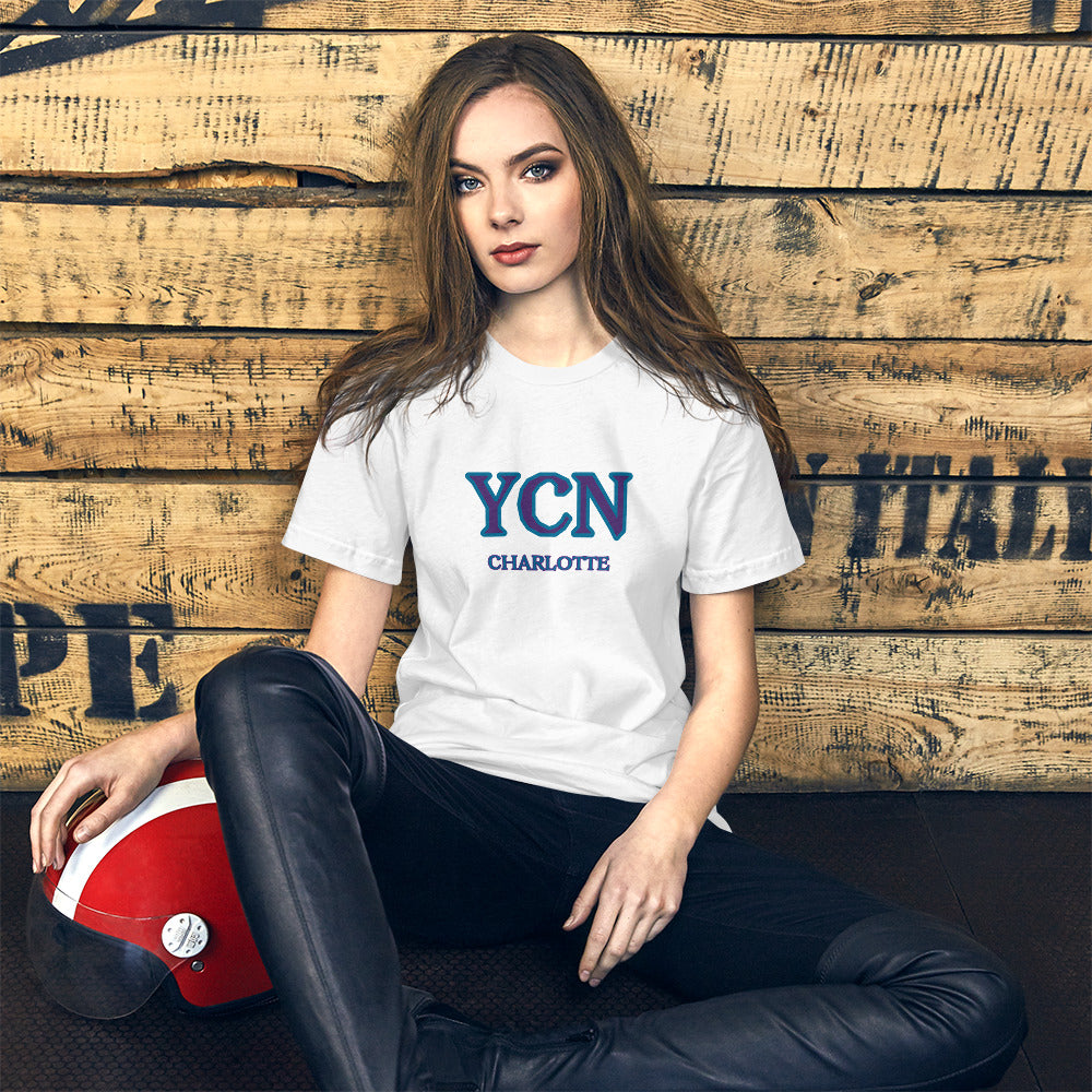 "YCN Charlotte" (White) T-shirt